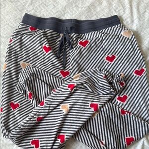 Striped Heart Pattern Women’s Bottoms